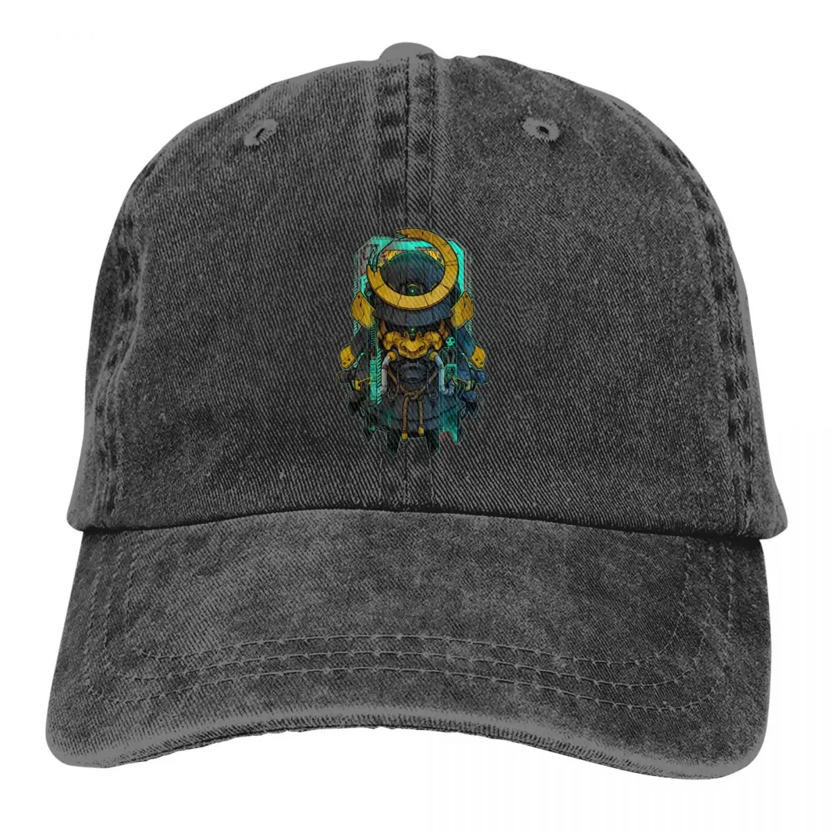 

Mecha Baseball Cap Men Hats Women Visor Protection Snapback Samurai Game Caps