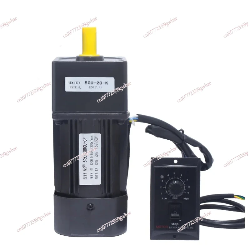 

5RK120RGU-CF single-phase 220V, 120W speed-regulating motor, can be forward and reverse + speed controller