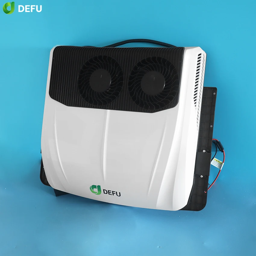 الكهربائية 12 فولت 24 فولت سقف العلوي سيارة الكهربائية التيار المتناوب برودة الشاحنات مكيف الهواء 12 فولت مكيف الهواء لشاحنة فان