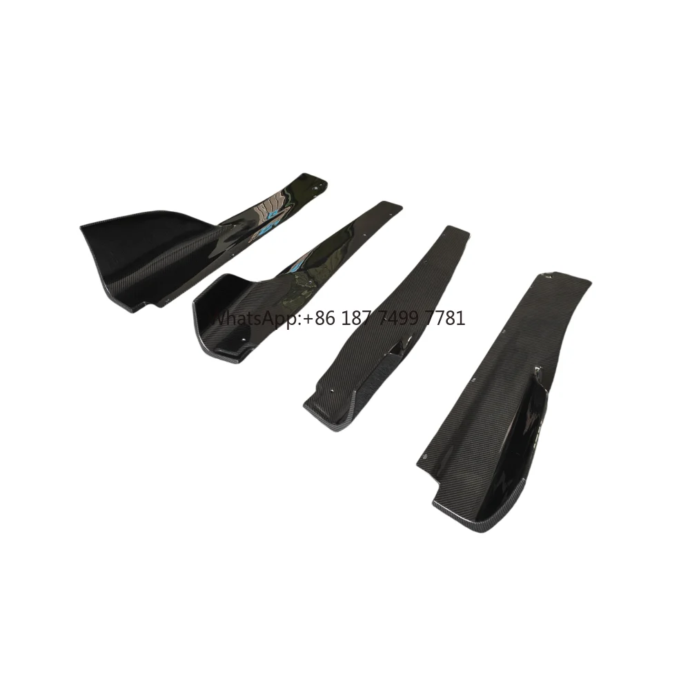 

Suitable for . 720S retrofit upgrade Ry style carbon fiber side skirt threshold spoiler body kit