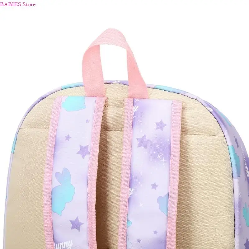 

C9GB Cartoon Printed Primary School Backpack Laptop Travel Backpacks Multi-Pockets Book Bag Casual Rucksack for Girl Boy
