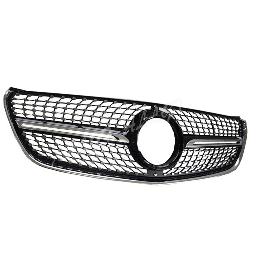Front Racing Billet Bumper Grille Upper Facelift Gril Fit For Mercedes Vito W447 V260 V250 2015-2020