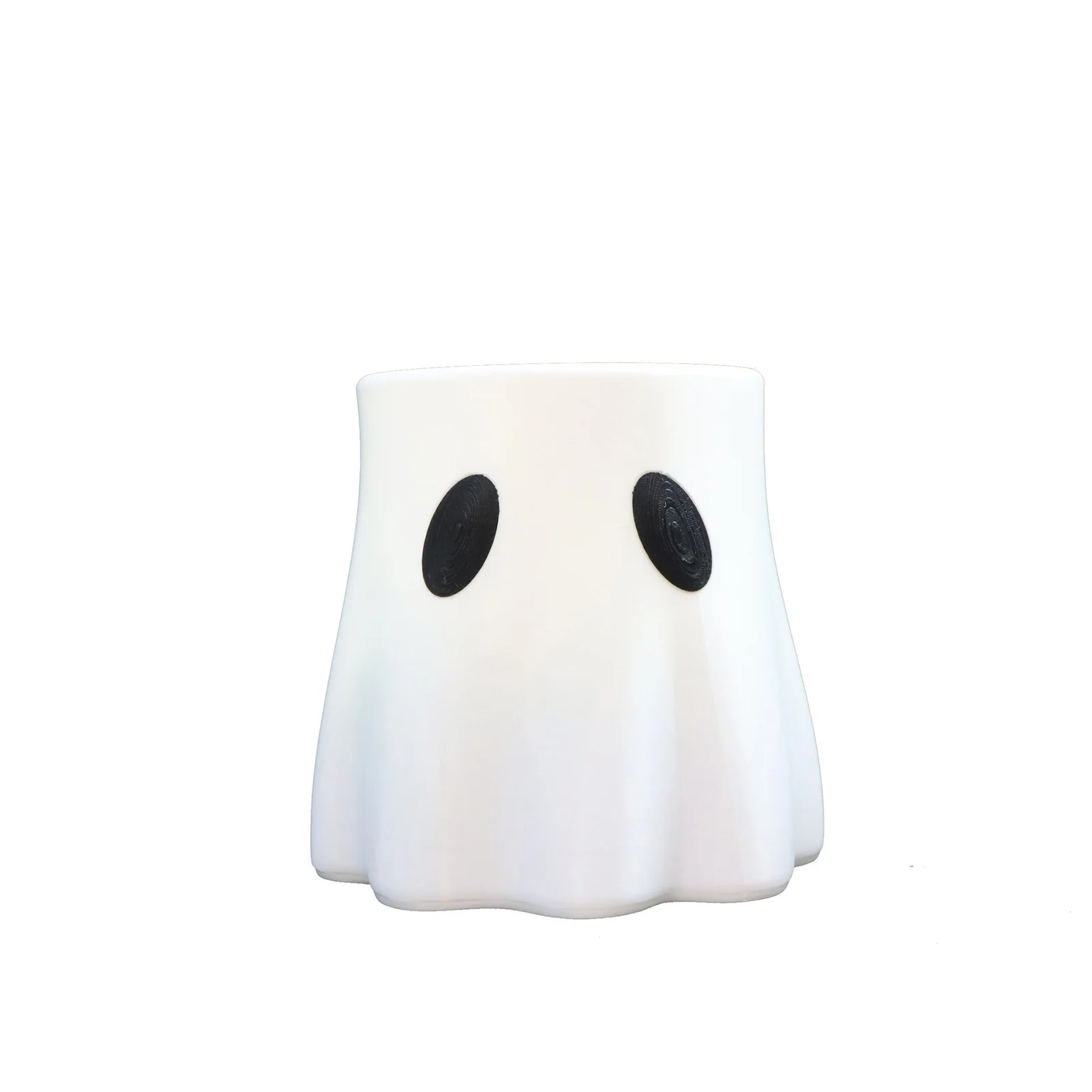 ABS Spooky Halloween Planter With Ghosts Elements Long-lasting And Festive Flower Decoration