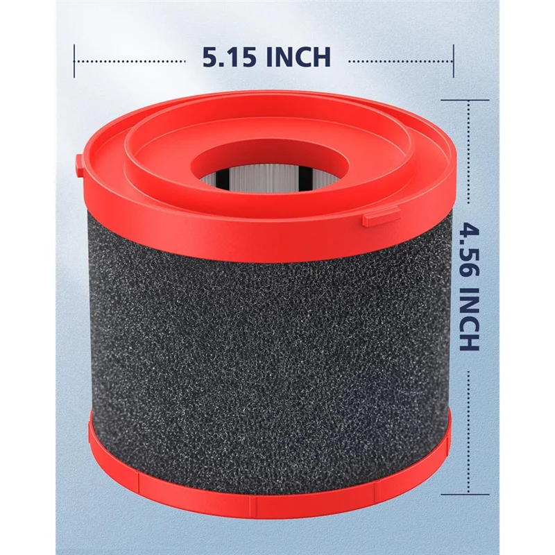 【قسيمة مستخدم جديدة!】بديل مكون من قطعتين من فلتر HEPA موديل 49-90-1900 للمكنسة الكهربائية M18 اللاسلكية 0780-20 0880-20 الرطبة والجافة