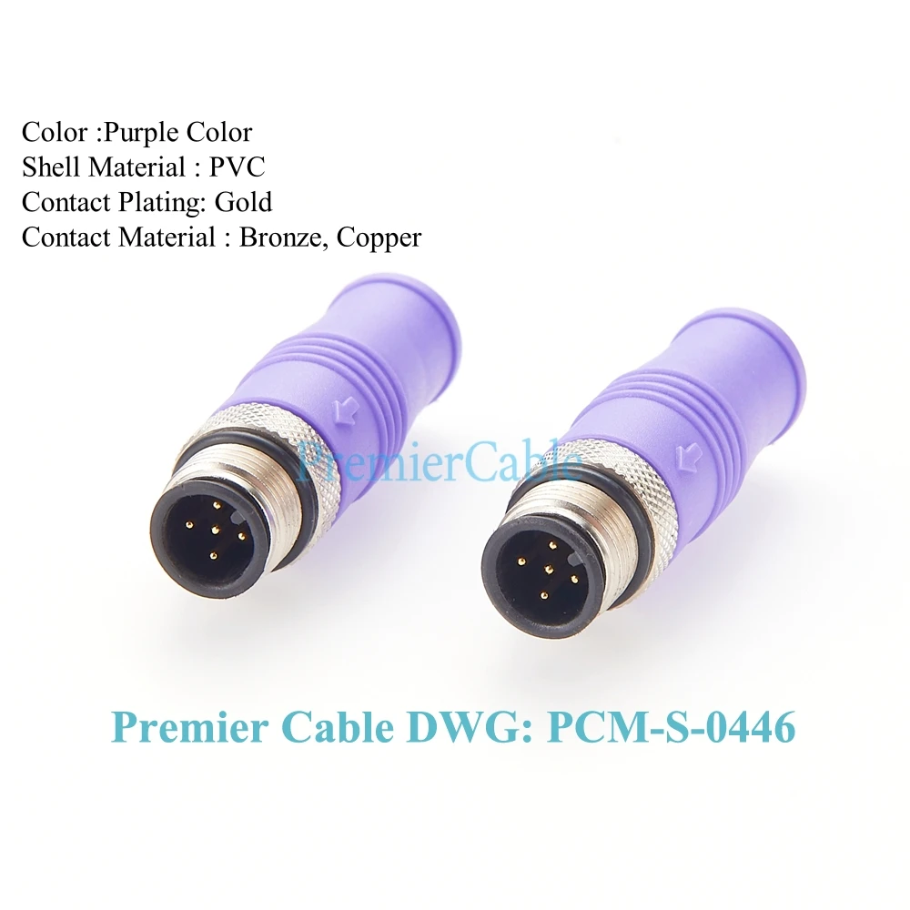 PLC Devicenet CANOpen NMEA2000 CAN-Bus-Abschlusswiderstand Micro Change M12 A-Code Stecker 120 Ohm Kompatibel mit SAC-5P-M12MS CAN TR – Detail 4