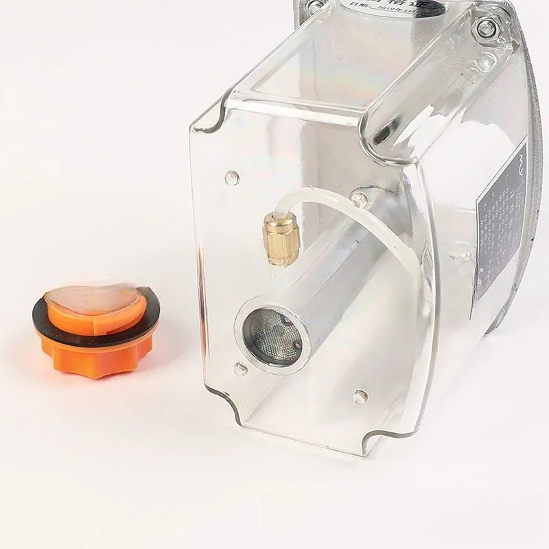 HP-5 Left and Right Hand Pressure Hand Oil Pumps Oiler Engineering Plastic Material 220V Manual Machine Tool Lubricating Oil