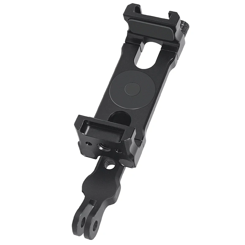 Handy-Ständer halter 360-Grad-Drehung Stativ adapter Kalt schuh 1/4 "Halterung für Smartphone Vlog Selfie Stick Lichter stehen – Detail 14