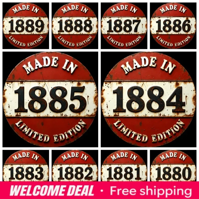 Circular Vintage Telegraph Iron Retro Communication Theme 1860-1889s Collectible Office Decor Gift