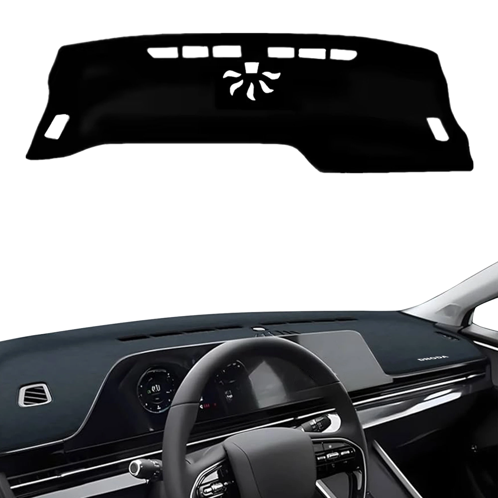 for Omoda 5 C5 2026 2025 2024-2022 ​​​​Anti-Glare Dashmat Dashboard Cover Dash Mat Sun Block Anti-UV Non-Slip Car Protector Mat