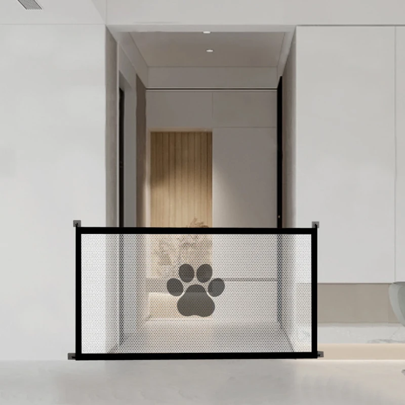 Folding Mesh Pet Playpen Fence 2