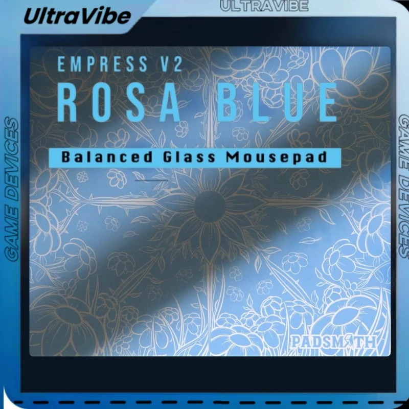 

Padsmith Queen V2 Rosa Gaming Tempered Glass Mouse Pad Remastered Fps Valorant Gaming Office Specific Mouse Pad Game Accessories