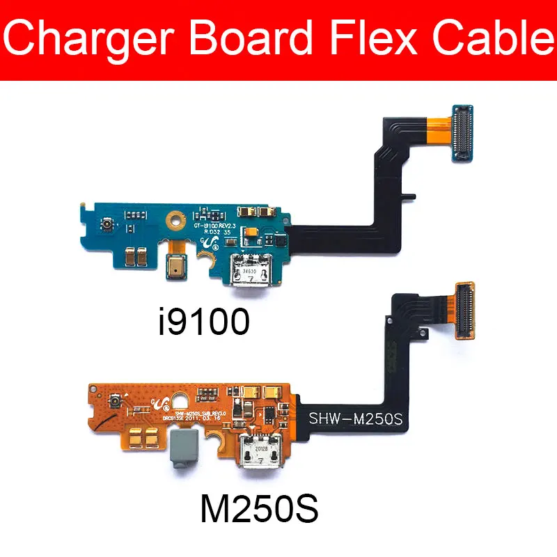 USB Charging Connector Board For Samsung Galaxy S2 S2 S II Plus I9105 I9105P Usb Charge Port Jack Board Replacement Repair