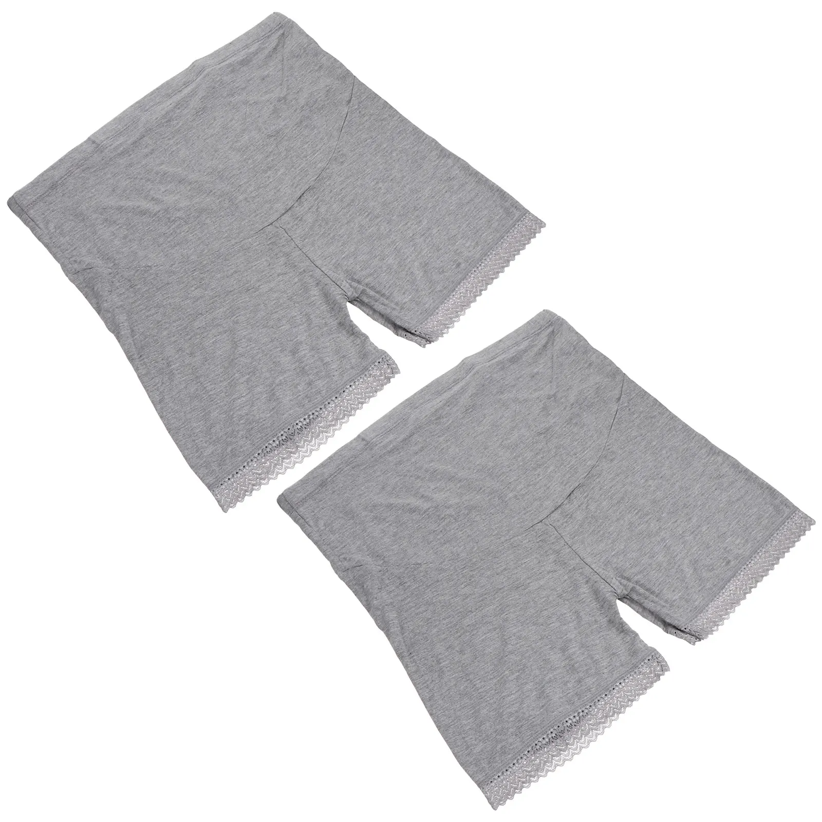 

2 Pcs Belly Support Maternity Pants for Women Clothes Elastic High Waist Cotton Pregnant Leggings Briefs Women's