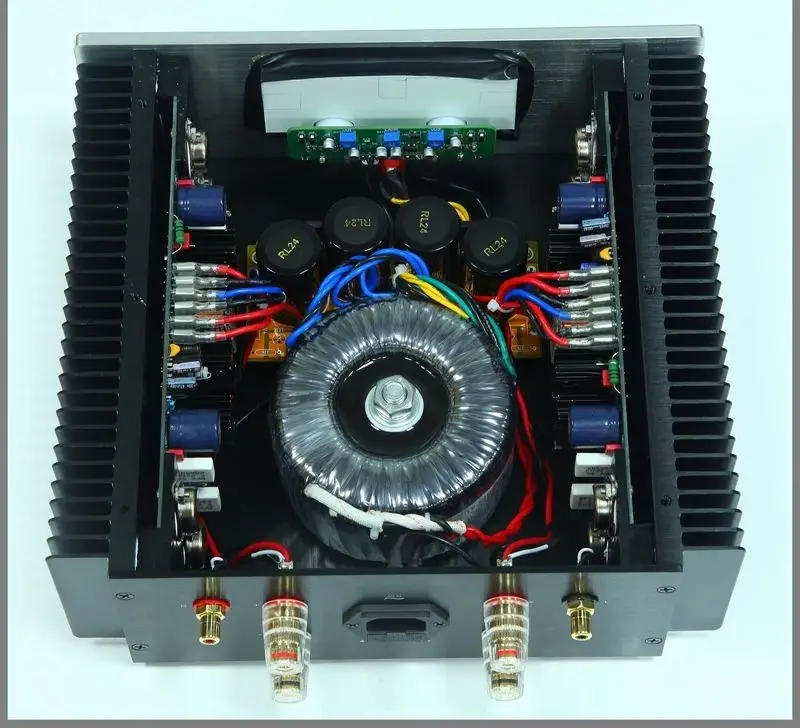 HiFi audiophile grade gold sealed tube field-effect transistor M81 high-power pure power amplifier amplifier