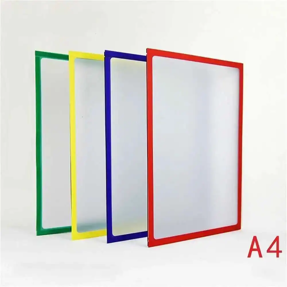 Photo Frame A4 Magnetic Cadre Picture Baby Slam Proof Magnetic Photo Refrigerator Wall Decor Porta Retrato Marco Foto