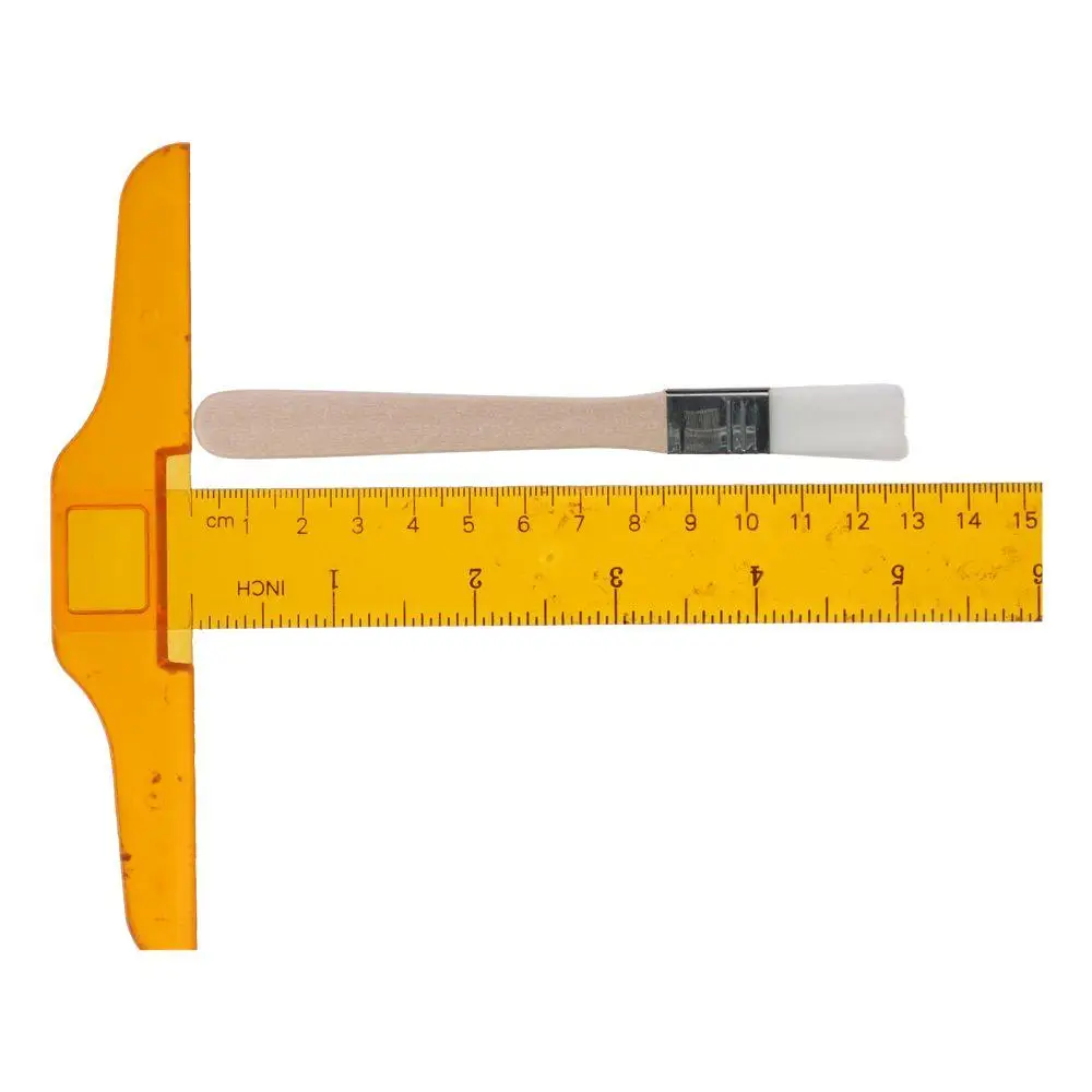 

1/12Pcs Fences 0.5 inch Paint Brush Nylon Painting Tool Bent Head Wall