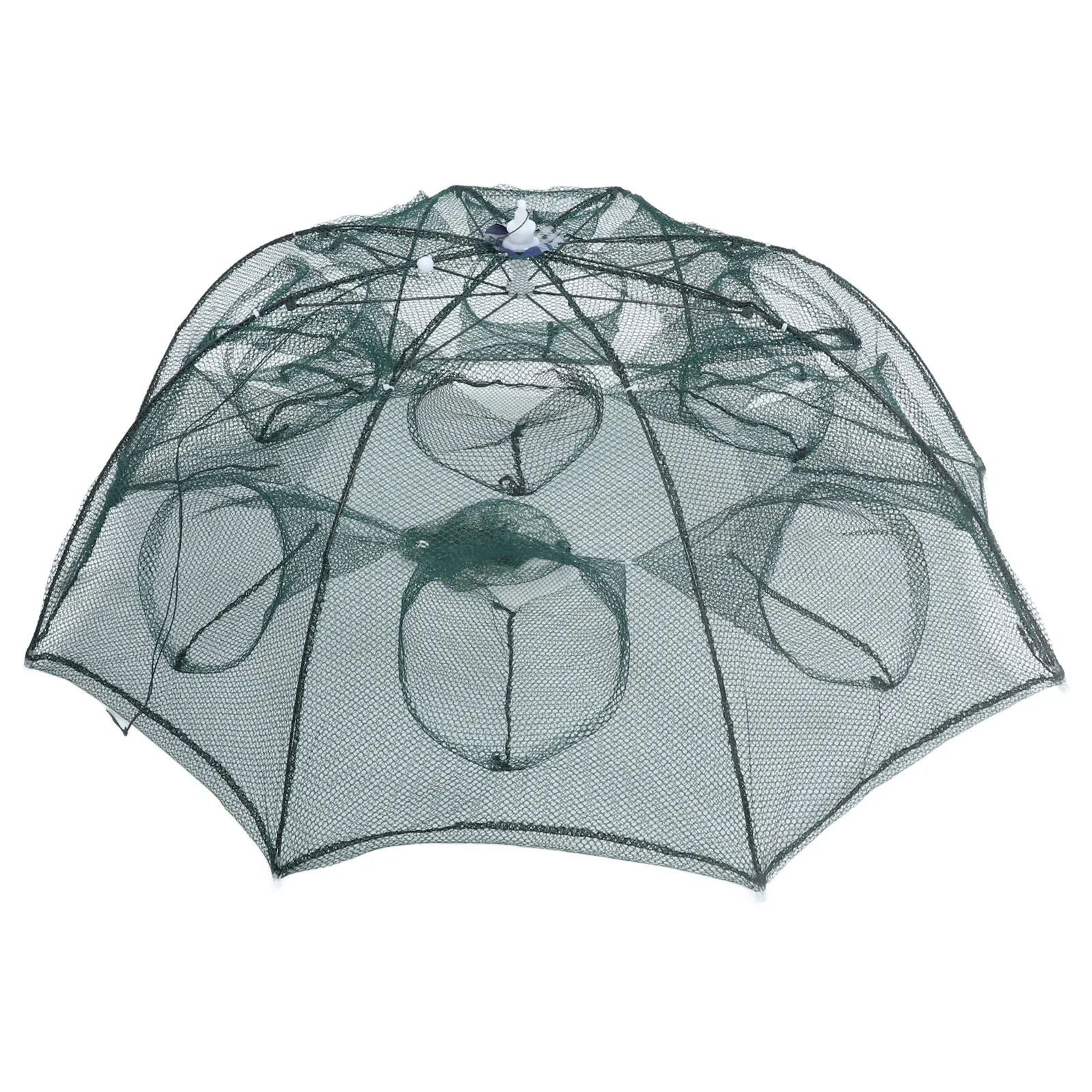 

1Pcs Compact Foldable Fishing Net Shrimp Trap Crab Cage Portable Mesh for Freshwater Fishing Outdoor Use