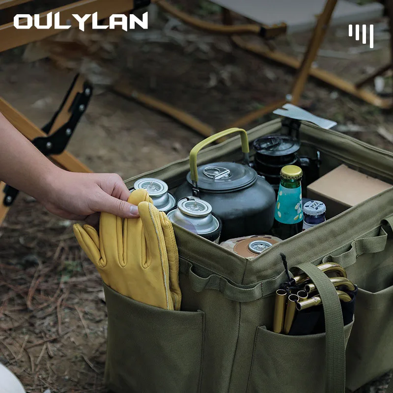 Imagem -02 - Grande Capacidade Multifuncional Camping Bolsa Outdoor Tool Box Storage Pack Piquenique Suprimentos Travel Bolsa Novo 2023