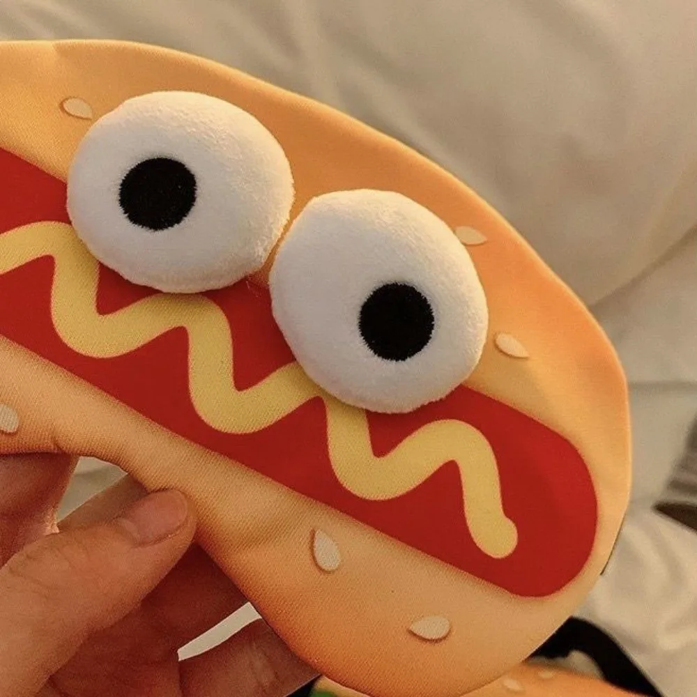Lovely Cartoon Sleep Eye Mask Skin-friendly Breathable Shading 3D Eye Mask Soft Sleep Mask Dream Night
