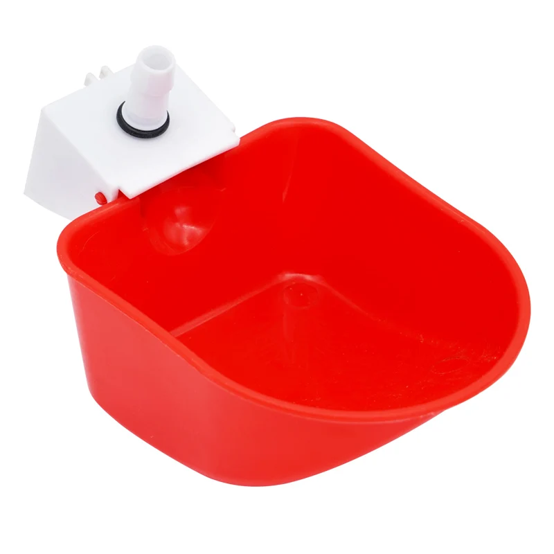 2Pcs Chicken Goose Duck Automatic Drinking Bowl Chicken Water Cup Waterer Bowl Farm Poultry Drinking Bowls Water Dispenser