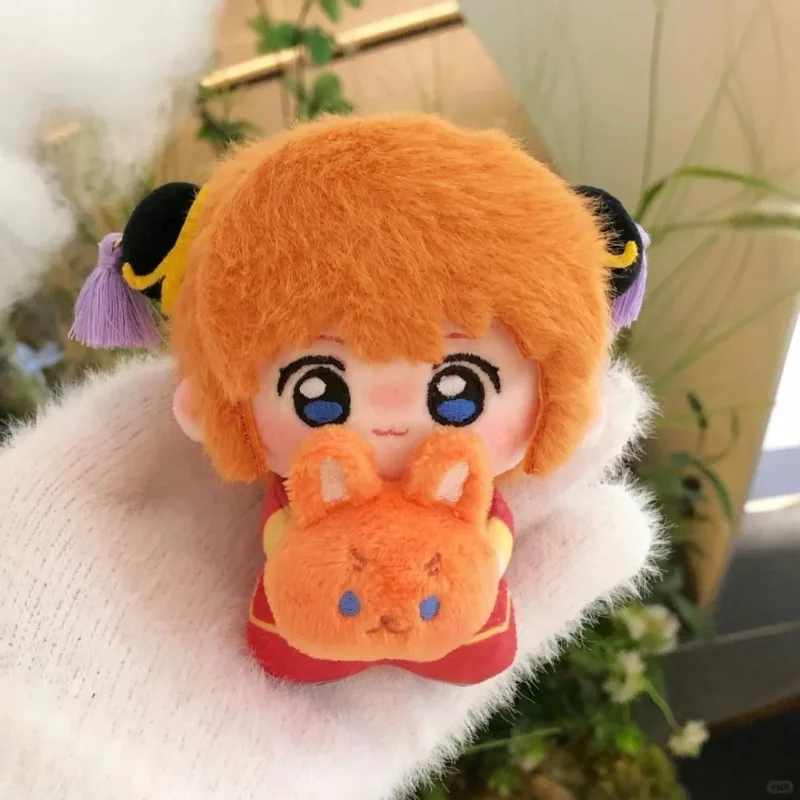 New Gintama Sakata Gintoki Shimura Shinpachi Kagura High Color Value Creative Plush Doll Cartoon Cute Doll Toy Birthday Gift view 4