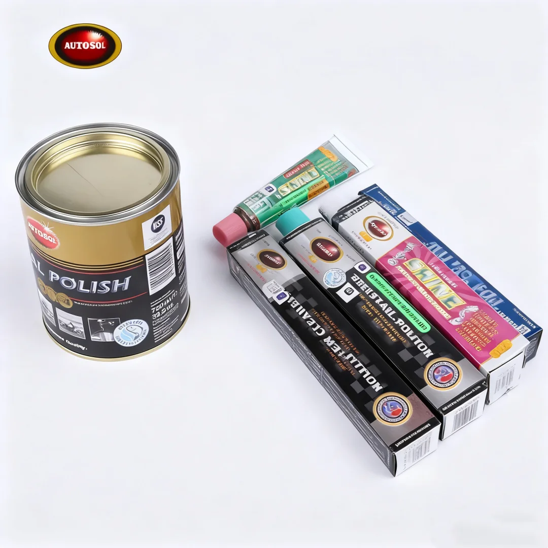 1pcs German Autosol Metal Polishing Paste Stainless Steel Rust Removal Grinding Copper Metal Scratch Repair