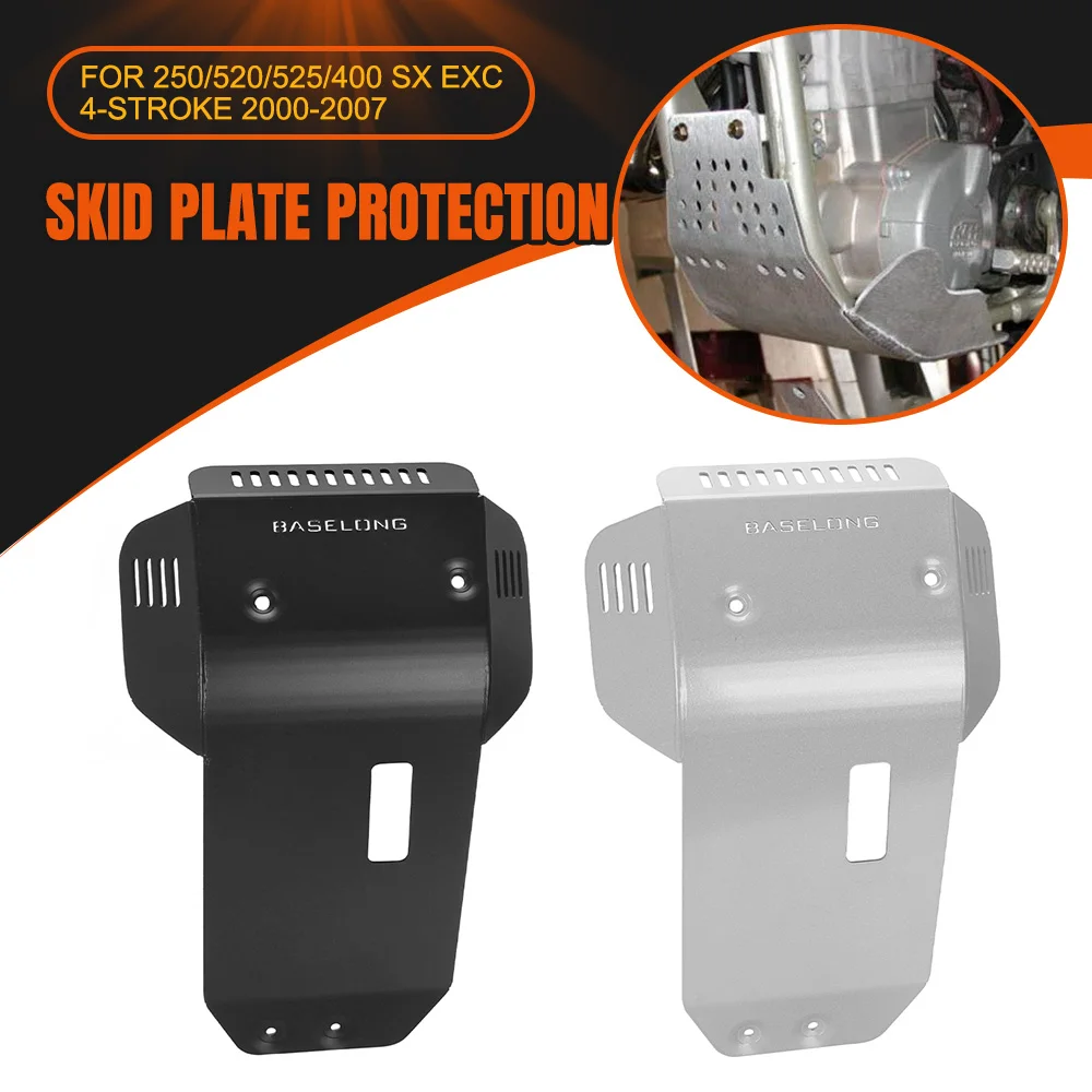 

Skid Plate Sump Engine Guard Protector For 250/520/525/400 SX EXC 4-Stroke 2000-2001-2002-2003-2004-2005-2006-2007 Motorcycle