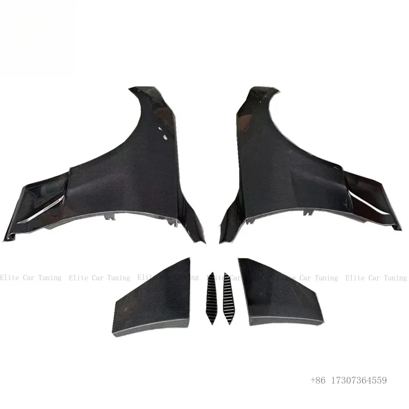

High Quality Front Bumper Side Real Carbon Fiber Fenders for s CT5 2020+ Side Leaf Plate Car Auto Body Parts