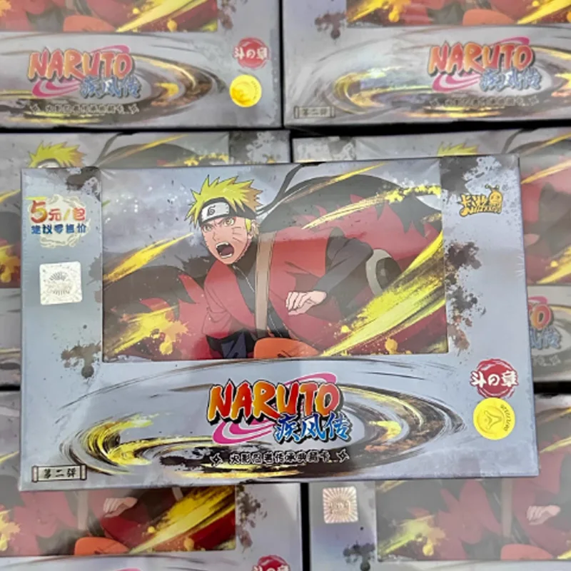 Hot Anime Naruto Gioco di carte Battle Chapter Serie 2 Carte da collezione Heritage Giochi premium Carte anime Regalo squisito Giocattoli Ninja