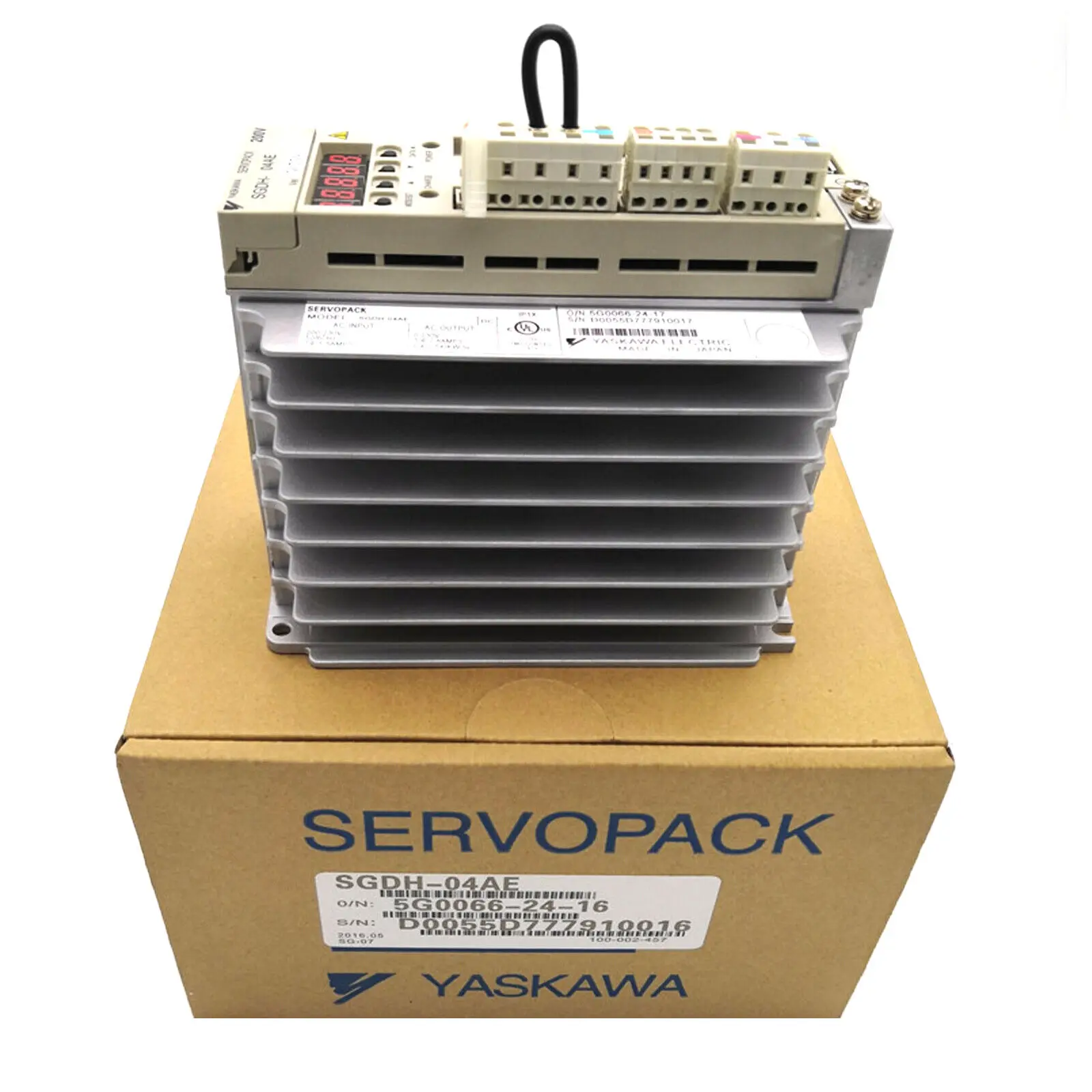 

Yaskawa SGDH-04AE Sevro Driver Servopack SGDH04AE New In Box 1 Year Warranty