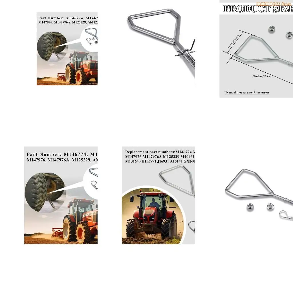 K1AE Mower Deck Lifting Bracket Hanger Arm Assembly For LT160 LT166 LT170 LT180 Lawn Equipment Deck Stabilization & Alignment