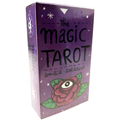 The Magic Tarot Cards Classic Board Games Cards Imaginative Oracle Divination Desk Game Tarot Cards With E-Book