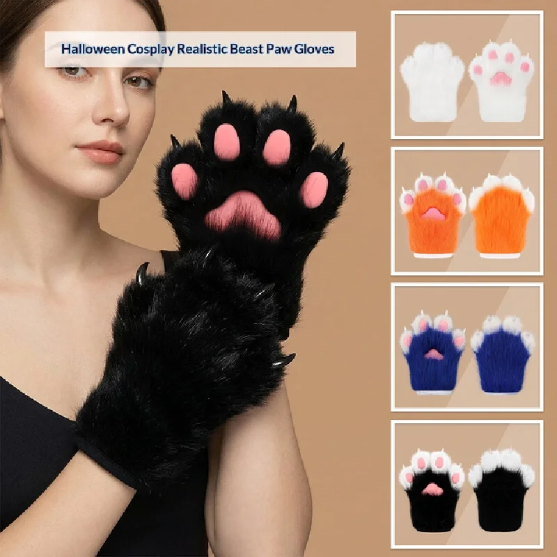 fursuit-paw-gloves-furry-cat-paw-fox-fluffy-plush-with-resin-nails-cosplay-halloween-costume-fursuit-accessory-for-adults