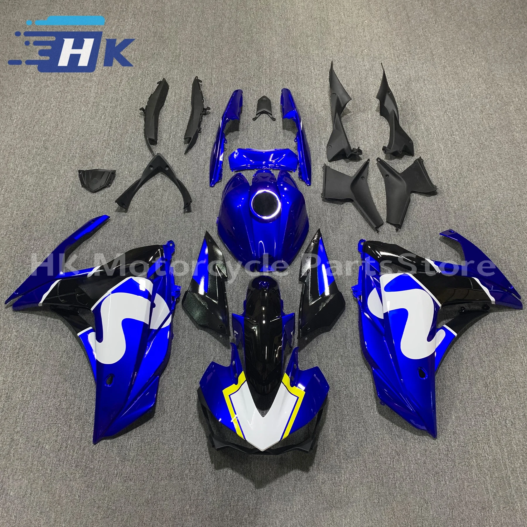 

Для YAMAHA R3 R25 13 14 15 16 17 18 Полный YZFR3 2013 2014 2015 2016 2017 2018 Мотоциклетный пластиковый чехол Обтекатель Комплект кузова