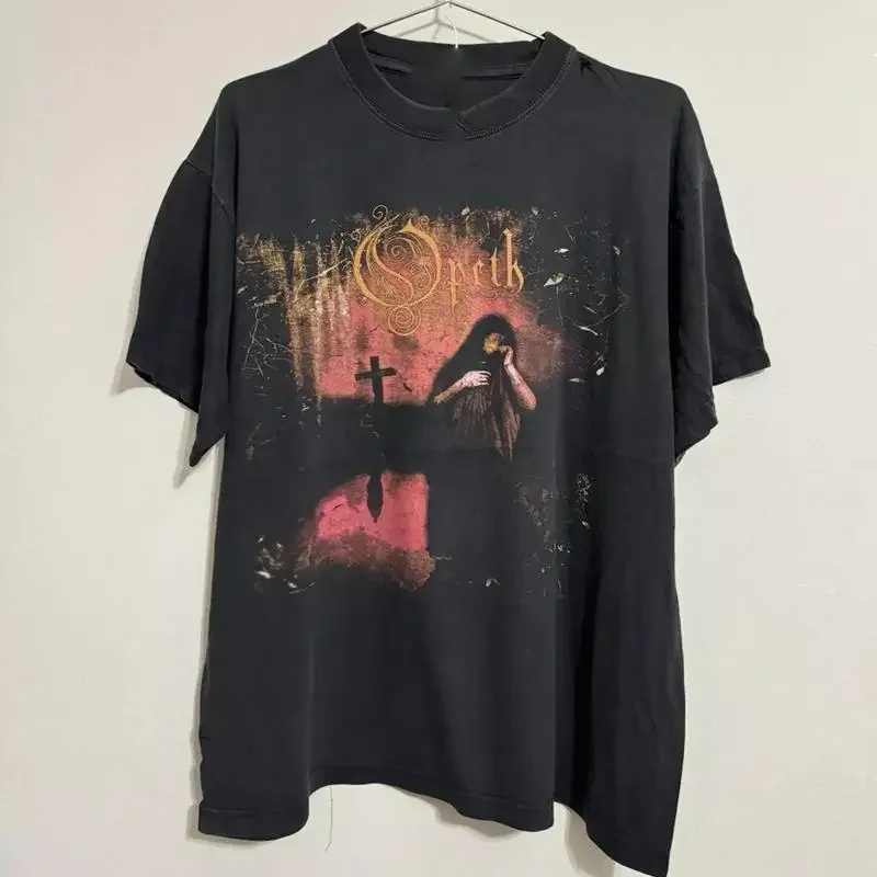 Opeth Band T Shirt For Fans S to 5XL BLACK Short sleeve DO404