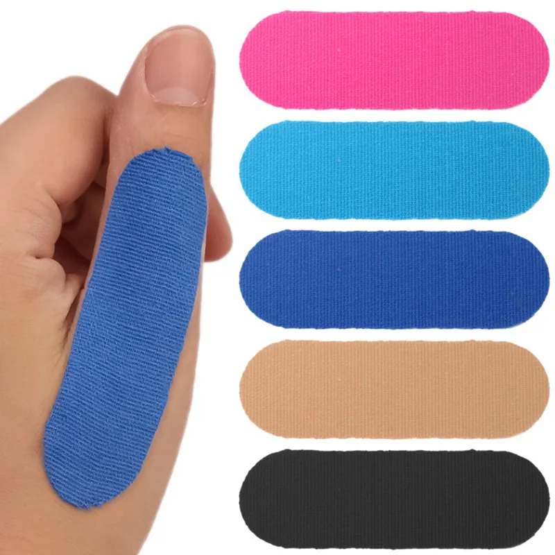 50/10Pcs Finger Bandage Bowling Thumb Tape Bowlers Tape Flex Bowling Finger Tape Elastic Bowlers Thumb Protector Accessories