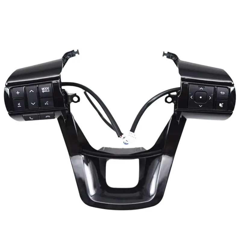 A66P-カーボリュームコントロールスイッチ多機能ステアリングホイールボタン84250-0E120トヨタハイラックスレボフォーチュナー2015-2024用