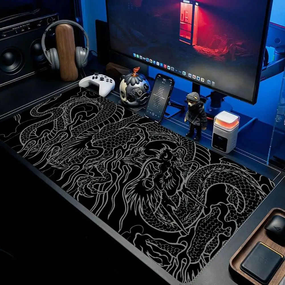 

Dragon Mouse Pad large keyboard mouse desk pad non-slip rubber gaming mouse pad laptop mouse carpet