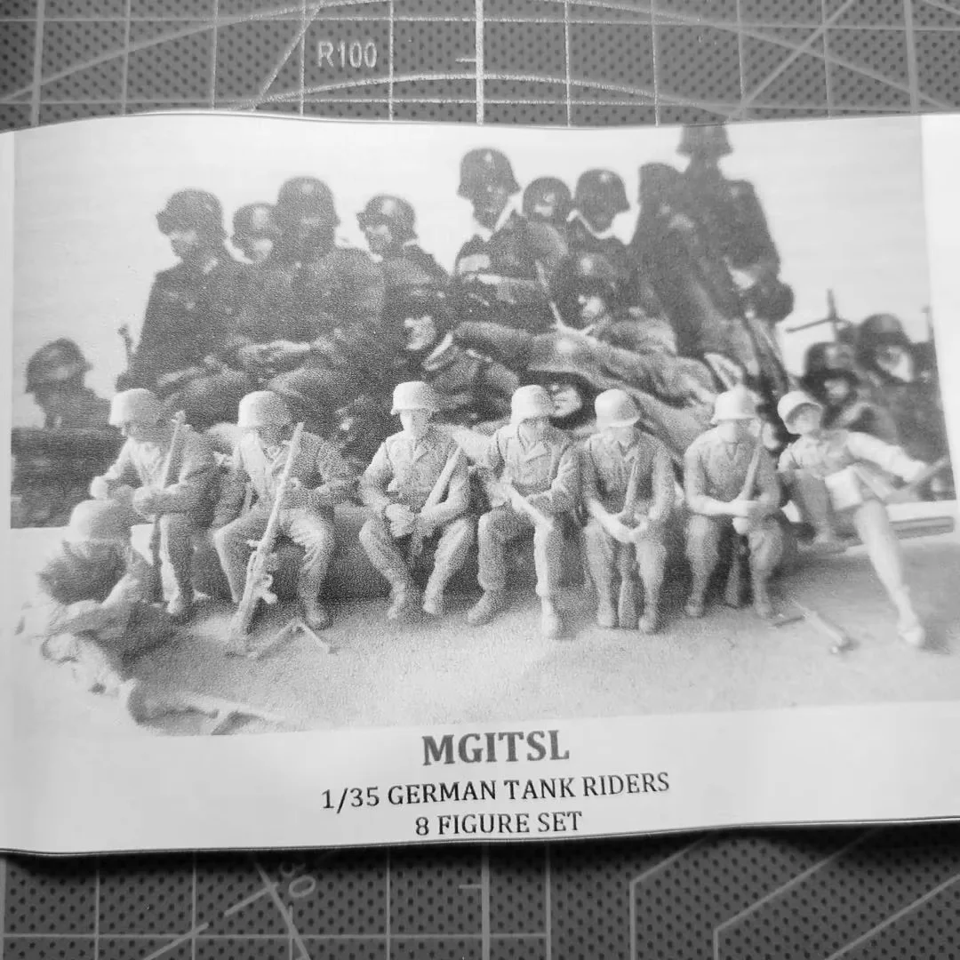 

1/35 Resin Model Figure GK，German soldier ,8 figure , Unassembled and unpainted kit
