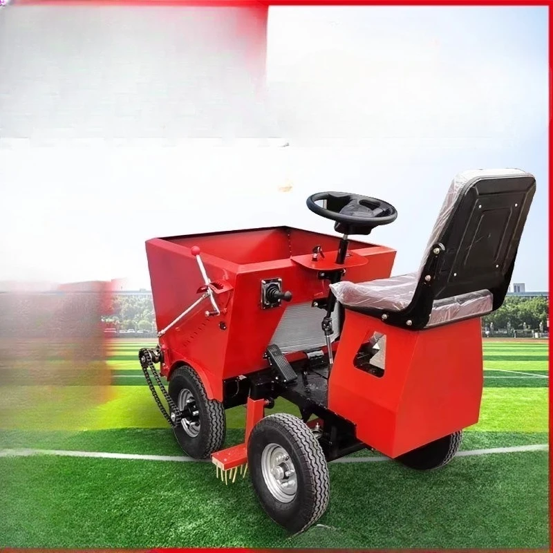 

Electric lawn sand washing machine, small ride-on sand filling and combing machine, golf course lawn sand filling machine