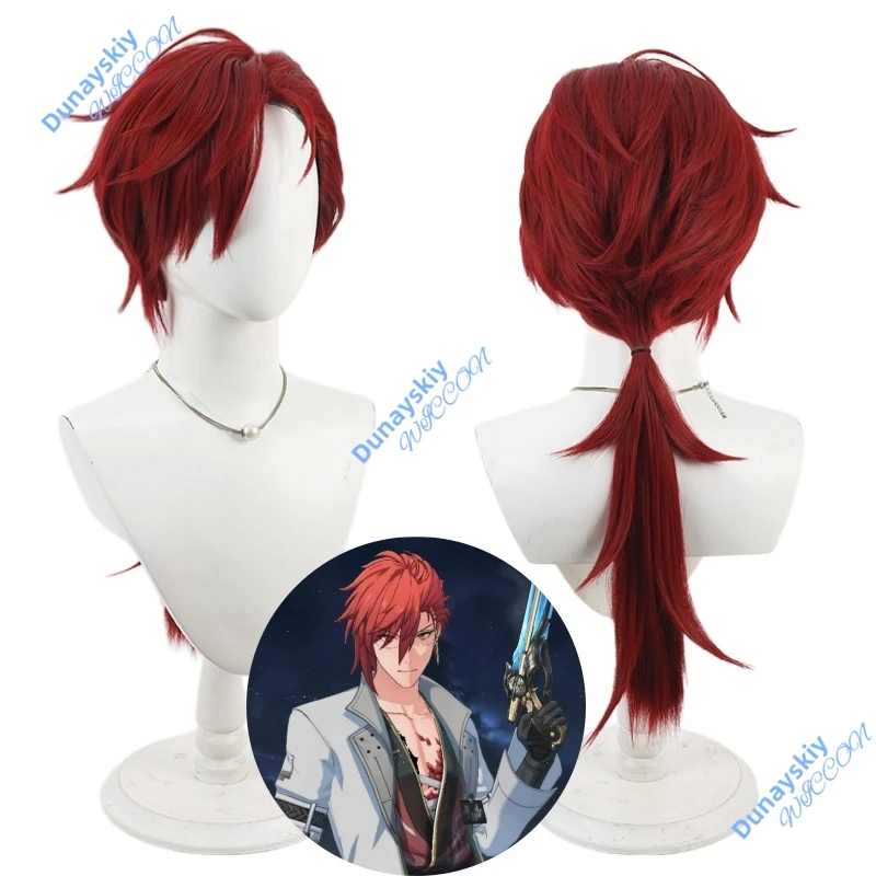 

Game Wuthering Waves Mortefi Cosplay Wig Long Red Hair Mortefi Cosplay Hair For Comicon Party Adult Halloween Carnival Party