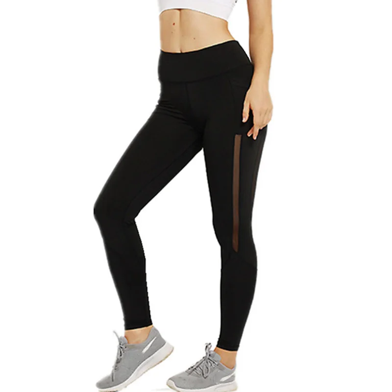 Pantalones de Yoga para mujer, mallas Push Up con bolsillo de Control de barriga, ropa deportiva Sexy para gimnasio y trotar