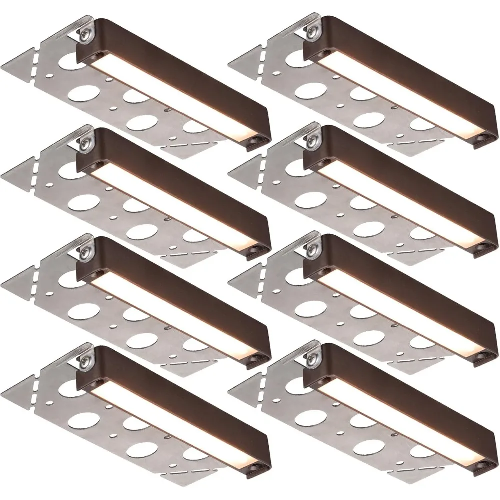 8-حزمة من إضاءة LED ذات المناظر الصلبة مقاس 7 بوصات، تحديث أضواء الجدار الاحتفاظ، وإضاءة المناظر الطبيعية LED