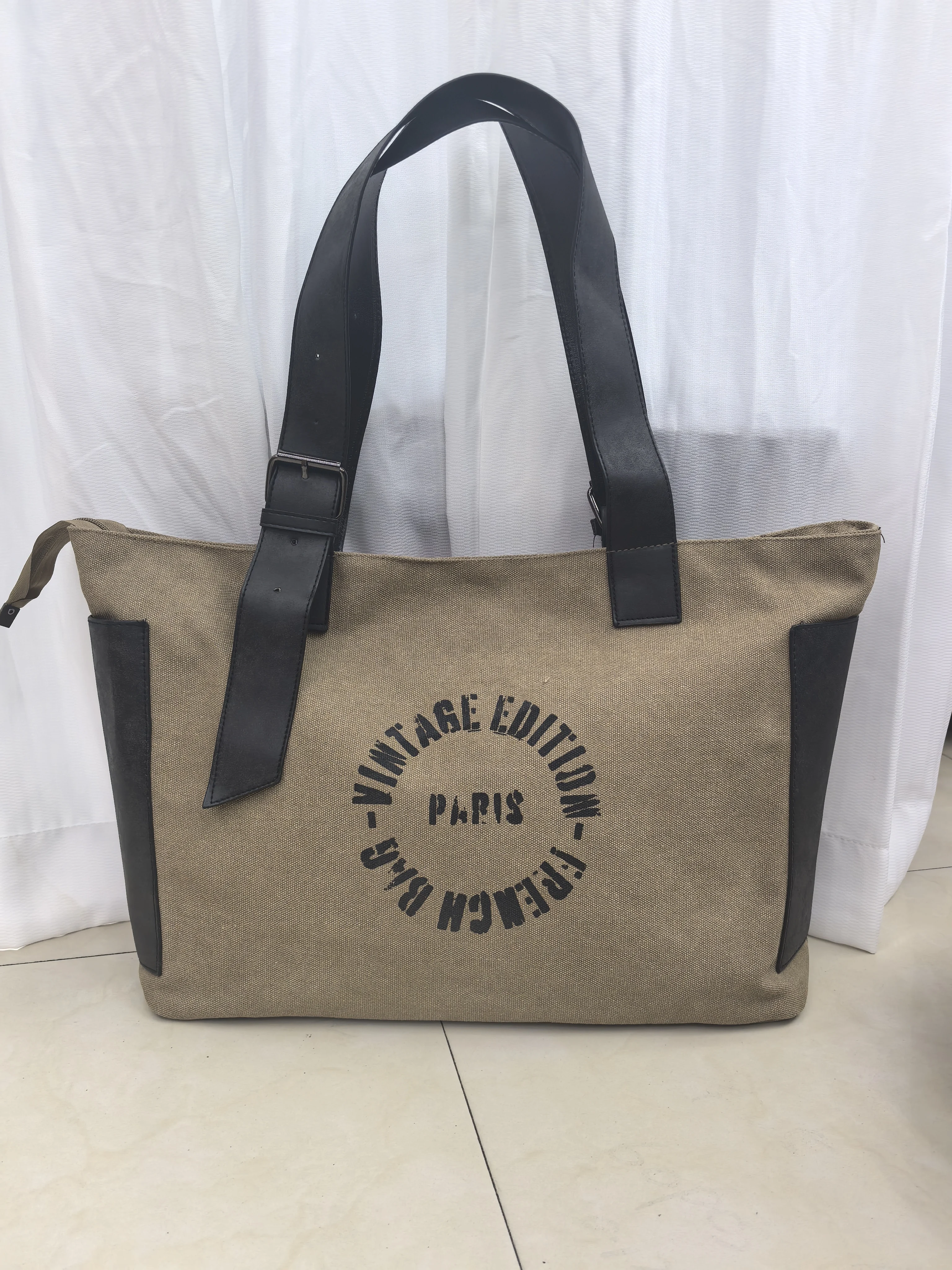 

Новинка 2025, женские сумки на плечо с принтом букв, сумки большого размера, парусиновая сумка-тоут, винтажные сумки через плечо, Прямая доставка