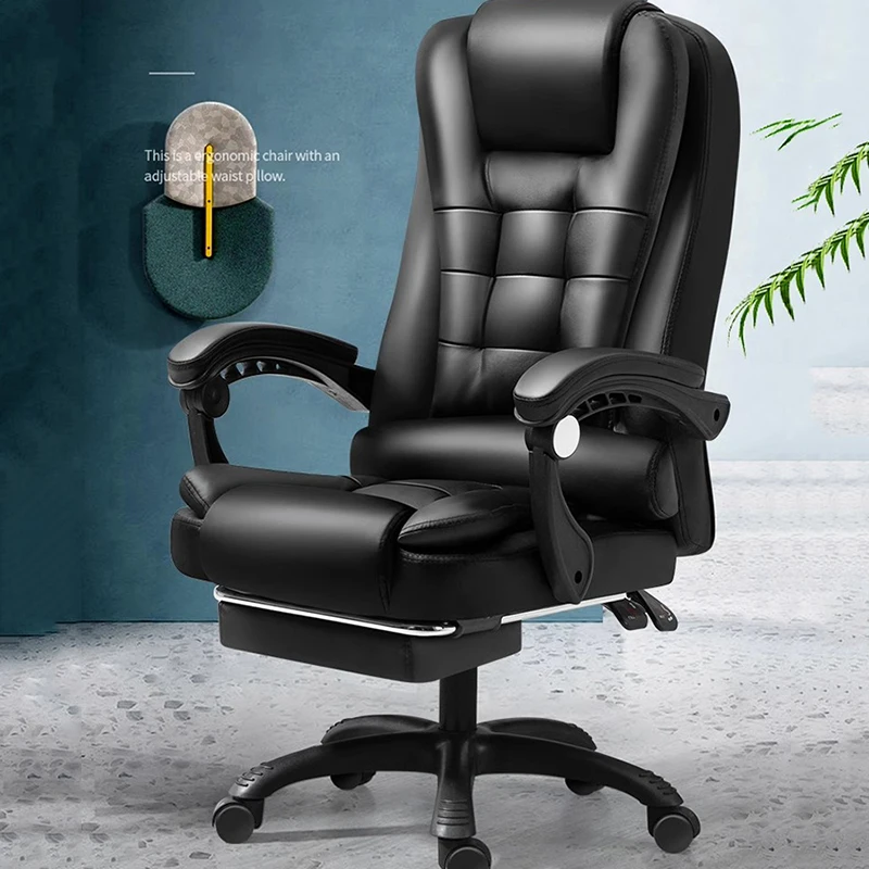 Luxury Ergonomic Office Chair Vanity Salon Swivel Study Office Chair Executive Computer Relaxing Muebles Lounge Suite Furniture