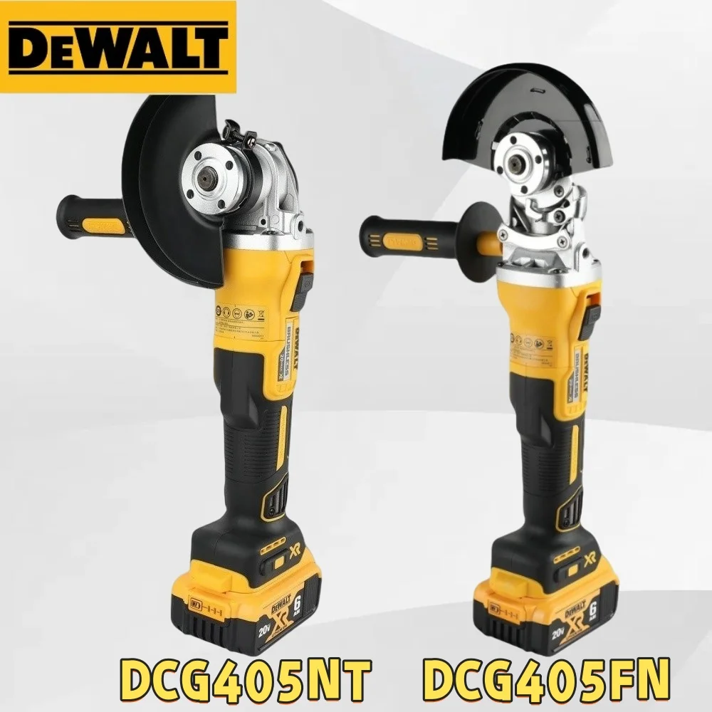 

DeWalt DCG405NT/405FN Угловая шлифовальная машина Бесщеточный ручной шлифовальный станок Полировальный станок Бесщеточный станок для резки с аккумулятором 18 В