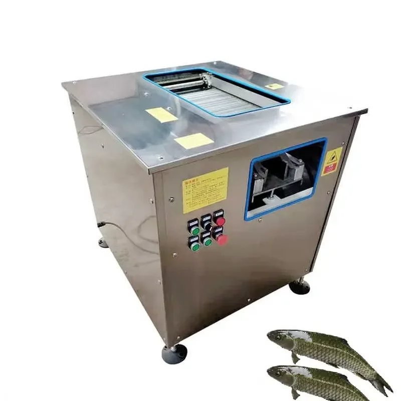 

Industrial Fish Gut Process Scaling Scaler High-efficiency Tilapia Fish Slicer Fillet Machine Salmon Processing Machine