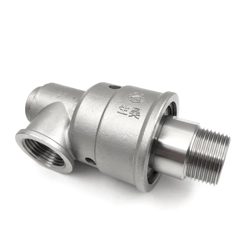 304 stainless steel single and two-way high-speed and high-pressure corrosion-resistant 360-degree universal rotary joint