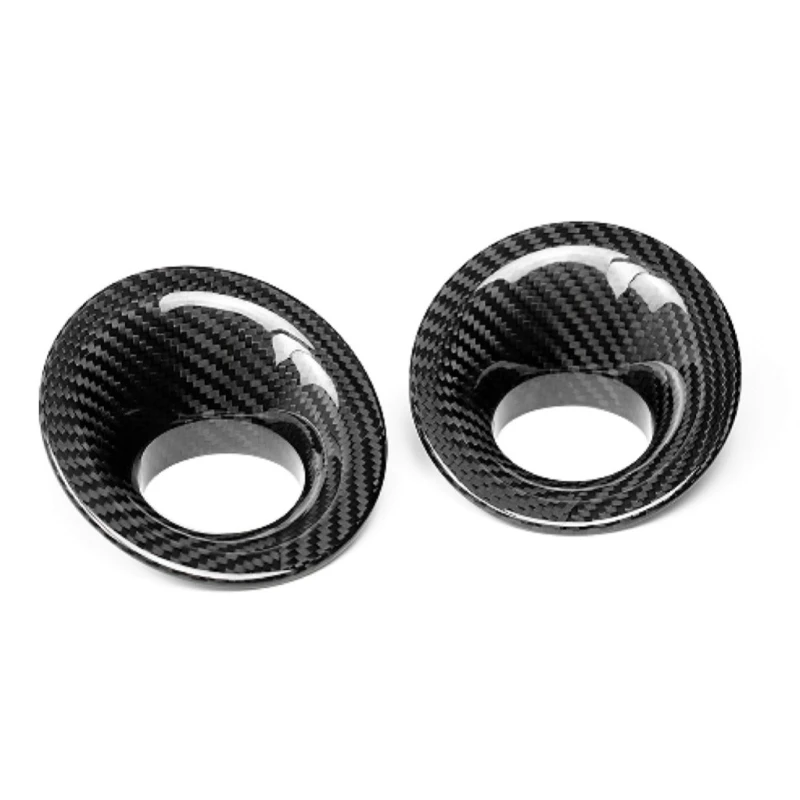 

Applicable to 2015-2023 automotive exterior fog light frame carbon fiber decorative frame