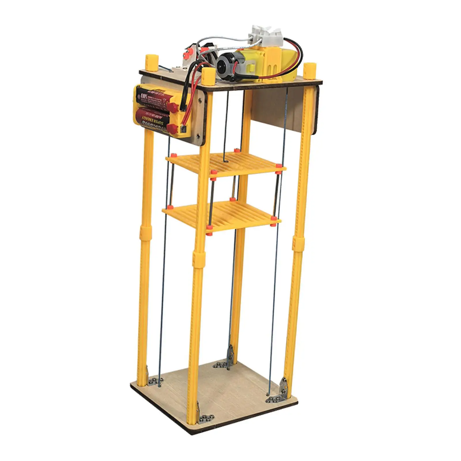 Modello di ascensore elettrico fai-da-te Ascensore elettrico Regali di festa fai-da-te Sviluppa esperimento scientifico giocattolo per lo sviluppo del giocattolo